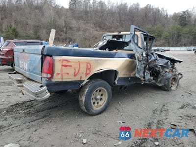 Trzecie zdjęcie samochodu z tyłu: 1990 FORD F150 VIN:1FTEF14Y2LNB11599 - miniatura