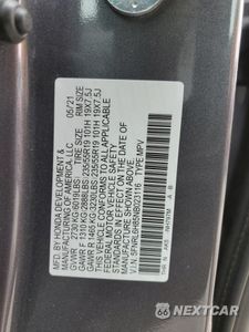 Zdjęcie 15 z 16 samochodu: 2022 HONDA ODYSSEY TOURING VIN:5FNRL6H85NB023116 - miniatura