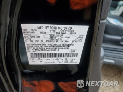 Zdjęcie 13 z 13 samochodu: 2010 FORD ESCAPE XLT VIN:1FMCU0DGXAKC82318 - miniatura