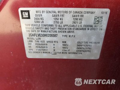 Zdjęcie 13 z 13 samochodu: 2017 GMC TERRAIN DE VIN:2GKFLVE30H6206587 - miniatura