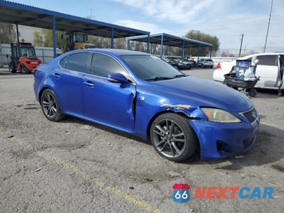Czwarte zdjęcie samochodu z boku: 2011 LEXUS IS 250 VIN:JTHBF5C29B5155975 - miniatura