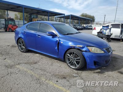 Czwarte zdjęcie samochodu z boku: 2011 LEXUS IS 250 VIN:JTHBF5C29B5155975 - miniatura