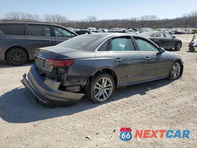 Trzecie zdjęcie samochodu z tyłu: 2021 AUDI A4 PREMIUM 45 VIN:WAUDAAF42MA031391 - miniatura