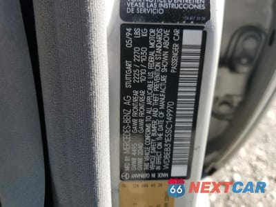 Zdjęcie 12 z 12 samochodu: 1995 MERCEDES-BENZ E 300D VIN:WDBEB31E5SC149970 - miniatura