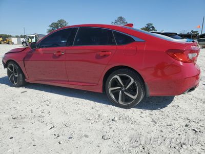 Drugie zdjęcie samochodu z przodu: 2019 HONDA ACCORD SPORT VIN:1HGCV1F36KA145449 - miniatura