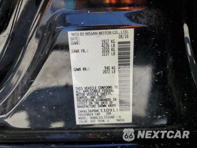 Zdjęcie 15 z 15 samochodu: 2017 NISSAN ALTIMA 2.5 VIN:1N4AL3AP0HC110913 - miniatura