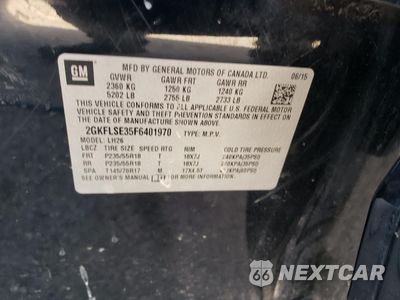 Zdjęcie 14 z 14 samochodu: 2015 GMC TERRAIN SLT VIN:2GKFLSE35F6401970 - miniatura