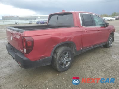Trzecie zdjęcie samochodu z tyłu: 2023 HONDA RIDGELINE RTL VIN:5FPYK3F57PB008827 - miniatura