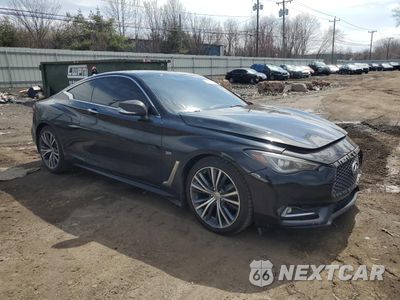 Czwarte zdjęcie samochodu z boku: 2017 INFINITI Q60 PREMIUM VIN:JN1EV7EL1HM553783 - miniatura
