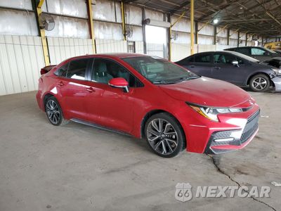 Czwarte zdjęcie samochodu z boku: 2021 TOYOTA COROLLA SE VIN:JTDS4MCEXMJ067328 - miniatura