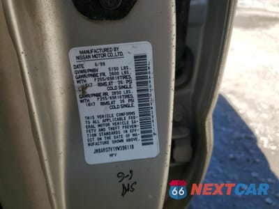 Zdjęcie 13 z 13 samochodu: 2000 NISSAN PATHFINDER LE VIN:JN8AR07Y1YW396118 - miniatura