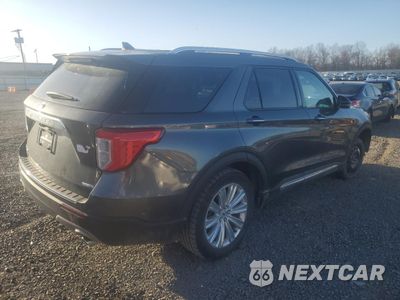 Trzecie zdjęcie samochodu z tyłu: 2020 FORD EXPLORER LIMITED VIN:1FMSK8FH0LGA22098 - miniatura