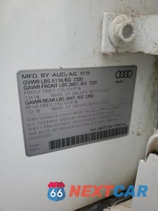 Zdjęcie 13 z 14 samochodu: 2020 AUDI Q3 PREMIUM VIN:WA1AECF30L1038250 - miniatura