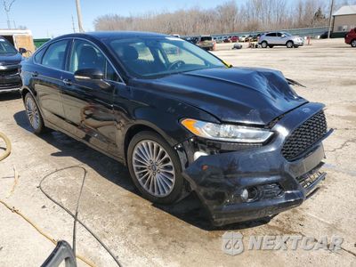 Czwarte zdjęcie samochodu z boku: 2016 FORD FUSION TITANIUM VIN:3FA6P0K90GR174829 - miniatura