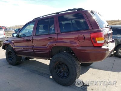 Drugie zdjęcie samochodu z przodu: 1999 JEEP GRAND CHEROKEE LIMITED VIN:1J4GW68S2XC655723 - miniatura