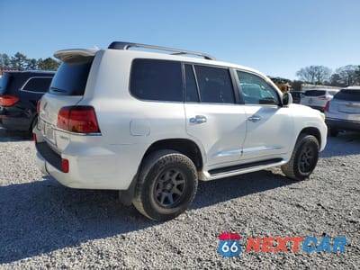 Trzecie zdjęcie samochodu z tyłu: 2010 LEXUS LX 570 VIN:JTJHY7AX0A4043275 - miniatura