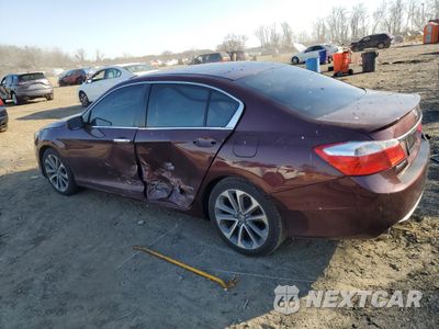 Drugie zdjęcie samochodu z przodu: 2014 HONDA ACCORD SPORT VIN:1HGCR2F50EA102886 - miniatura