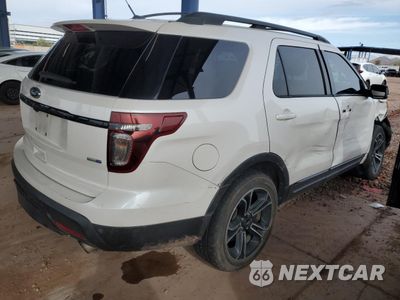 Trzecie zdjęcie samochodu z tyłu: 2015 FORD EXPLORER VIN:1FM5K8DT4FDA27759 - miniatura