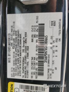 Zdjęcie 12 z 12 samochodu: 2016 FORD FUSION SE VIN:3FA6P0H7XGR380665 - miniatura
