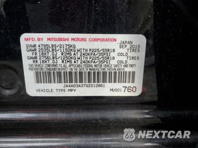 Zdjęcie 15 z 15 samochodu: 2016 MITSUBISHI OUTLANDER SE VIN:JA4AD3A37GZ012861 - miniatura