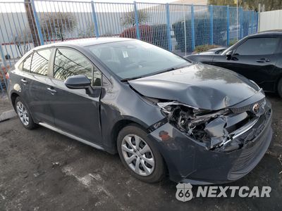 Czwarte zdjęcie samochodu z boku: 2024 TOYOTA COROLLA LE VIN:JTDB4MEE8R3018878 - miniatura