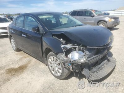 Czwarte zdjęcie samochodu z boku: 2014 NISSAN SENTRA S VIN:1N4AB7AP0EN851511 - miniatura