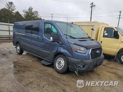 Czwarte zdjęcie samochodu z boku: 2024 FORD TRANSIT T-350 VIN:1FTBW2YG1RKB57199 - miniatura