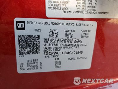 Zdjęcie 13 z 13 samochodu: 2021 CHEVROLET SILVERADO C1500 LT VIN:3GCPWCED6MG404545 - miniatura