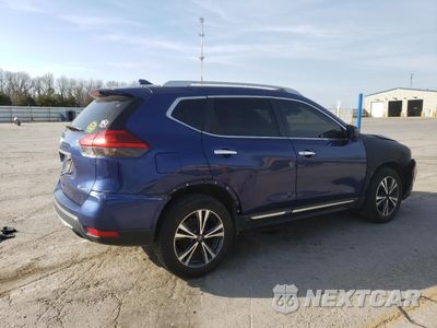 Trzecie zdjęcie samochodu z tyłu: 2017 NISSAN ROGUE SV VIN:5N1AT2MV0HC816631 - miniatura