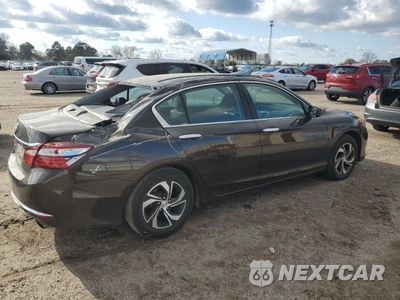 Trzecie zdjęcie samochodu z tyłu: 2017 HONDA ACCORD LX VIN:1HGCR2F37HA252089 - miniatura