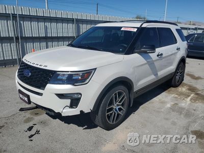 2018 FORD EXPLORER SPORT 1FM5K8GT3JGB56827 - główne zdjęcie licytacji z USA - miniatura