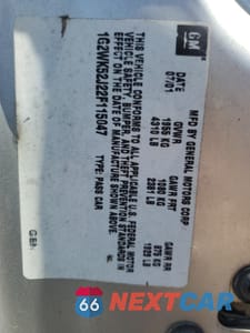 Zdjęcie 13 z 13 samochodu: 2002 PONTIAC GRAND PRIX SE VIN:1G2WK52J22F115047 - miniatura