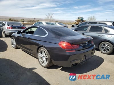 Drugie zdjęcie samochodu z przodu: 2012 BMW 650 I VIN:WBALX3C52CC528477 - miniatura