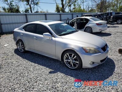 Czwarte zdjęcie samochodu z boku: 2007 LEXUS IS 250 VIN:JTHBK262075048942 - miniatura