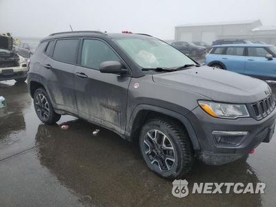 Czwarte zdjęcie samochodu z boku: 2021 JEEP COMPASS TRAILHAWK VIN:3C4NJDDB0MT598573 - miniatura