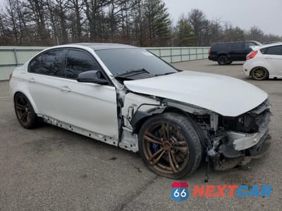 Czwarte zdjęcie samochodu z boku: 2017 BMW M3 VIN:WBS8M9C51H5G83579 - miniatura