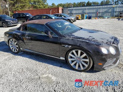 Czwarte zdjęcie samochodu z boku: 2017 BENTLEY CONTINENTAL GT V8 VIN:SCBGT3ZA1HC061244 - miniatura