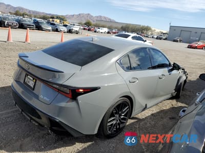 Trzecie zdjęcie samochodu z tyłu: 2024 LEXUS IS 350 F SPORT DESIGN VIN:JTHGZ1B25R5074439 - miniatura