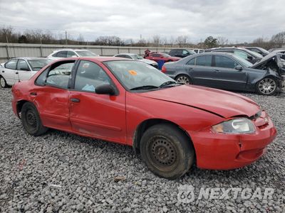 Czwarte zdjęcie samochodu z boku: 2003 CHEVROLET CAVALIER LS VIN:1G1JF52F237241323 - miniatura