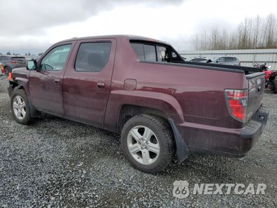 Drugie zdjęcie samochodu z przodu: 2012 HONDA RIDGELINE RTL VIN:5FPYK1F5XCB454890 - miniatura
