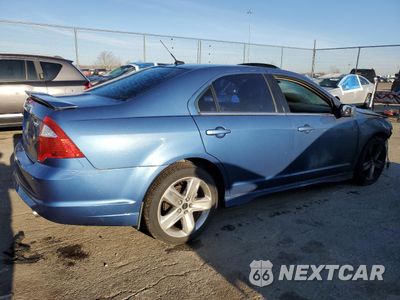 Trzecie zdjęcie samochodu z tyłu: 2010 FORD FUSION SPORT VIN:3FAHP0KC8AR223884 - miniatura