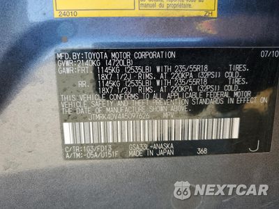 Zdjęcie 12 z 12 samochodu: 2010 TOYOTA RAV4 SPORT VIN:JTMRK4DV4A5097626 - miniatura