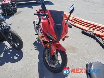 Drugie zdjęcie samochodu z przodu: 2016 HONDA CBR500 R VIN:MLHPC4415G5300157 - miniatura