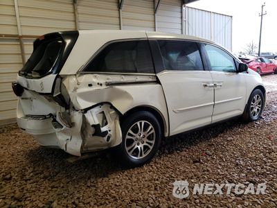 Trzecie zdjęcie samochodu z tyłu: 2012 HONDA ODYSSEY EX VIN:5FNRL5H60CB016466 - miniatura