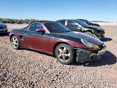 Czwarte zdjęcie samochodu z boku: 1997 PORSCHE BOXSTER VIN:WP0CA2985VS622720 - miniatura