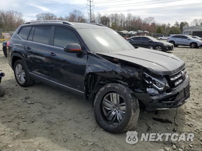 Czwarte zdjęcie samochodu z boku: 2019 VOLKSWAGEN ATLAS SEL VIN:1V2MR2CA4KC592087 - miniatura