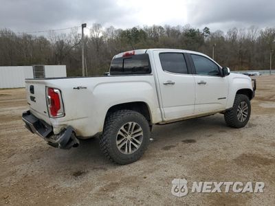 Trzecie zdjęcie samochodu z tyłu: 2016 GMC CANYON SLT VIN:1GTG6DE36G1149542 - miniatura