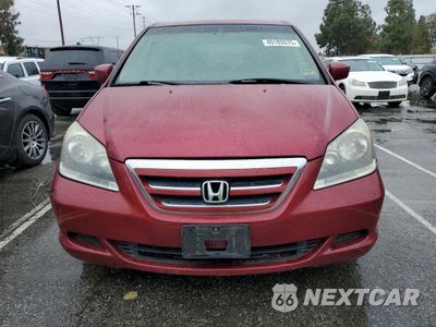 Piąte zdjęcie samochodu w środku: 2005 HONDA ODYSSEY EXL VIN:5FNRL38735B076922 - miniatura