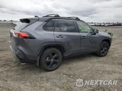 Trzecie zdjęcie samochodu z tyłu: 2021 TOYOTA RAV4 XSE VIN:JTME6RFV5MD515361 - miniatura