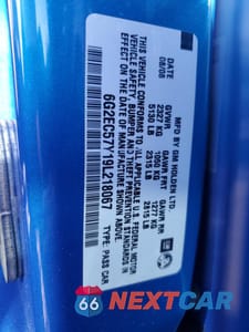 Zdjęcie 14 z 14 samochodu: 2009 PONTIAC G8 GT VIN:6G2EC57Y19L218067 - miniatura